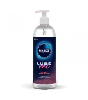 Lube Me Lubricante Base Agua Calor y Hormigueo 1000 ml