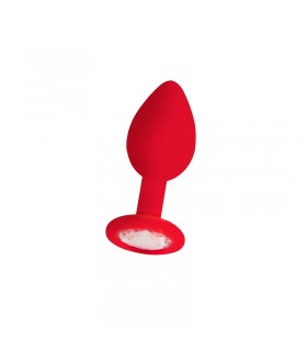 Shots Ouch! Plug Anal Diamante Rojo