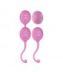 Bolas Geisha Set 4 Silicona Rosa