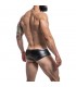 C4M10 Boxers Tipo Shorts Leatherette Negro