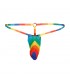 C4M09 Tanga Loopstring Pouch Arcoiris Rainbow