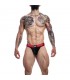 C4M15 Suspensorio Estilo Rugby Neon Pink