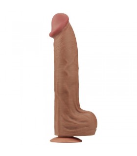 Dildo Dual Density Piel Deslizante 14