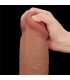 Dildo Dual Density Piel Deslizante 14