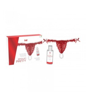 Braguita Brasileña con Gel Deslizante Base Agua de Fresa 50 