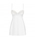 871-CHE-2 Chemise y Tanga Color Blanco