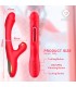 Fiter Vibrador con Succión y Lengua Flip-Flap 3 Motores Rojo