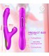Fiter Vibrador con Succión y Lengua Flip-Flap 3 Motores Púrp