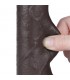 Dildo Dual Layer Piel Retractil 7