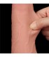 Dildo Dual Layer Piel Deslizante 8.5 Natur