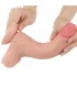 Dildo Dual Layer Piel Deslizante 8.5 Natur