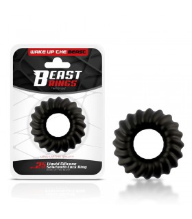 Anillo para el Pene Sawtooth Silicona Líquida 25 mm