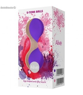 BOLAS CHINAS U-TONE SILICONA LILAS ADRIEN