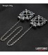 Pinzas de Metal para Pezones con Cadena y Cascabeles