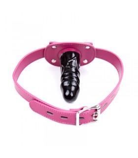 Mordaza de Dildo Ajustable 46-58 cm - Dildo: 10 cm