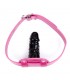 Mordaza de Dildo Ajustable 46-58 cm - Dildo: 10 cm