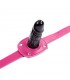 Mordaza de Dildo Ajustable 46-58 cm - Dildo: 10 cm