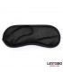 Set de 3 Piezas Antifaz, Esposas y Plumas Negro