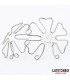 Accesorio para Pezones en Forma de Flor