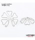 Accesorio para Pezones en Forma de Flor