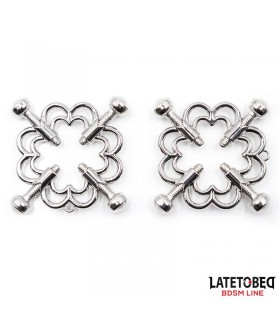 Pinzas de Metal para Pezones Ajustables