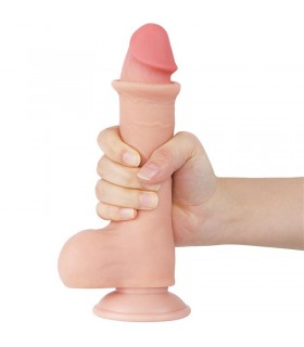 DILDO DUAL LAYER LOVETOY 8"