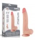 Dildo Dual Density Piel Deslizante 8.5 Natural