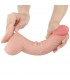 Dildo Dual Density Piel Deslizante 9.5