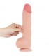 Dildo Dual Density Piel Deslizante 9.5