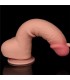 Dildo Dual Density Piel Deslizante 9.5