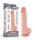 Dildo Dual Density Piel Deslizante 9.5