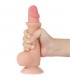 Dildo Dual Layer Piel Deslizante 7.5
