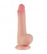 Dildo Dual Layer Piel Deslizante 7.5