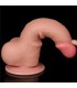 Dildo Dual Layer Piel Deslizante 7.5