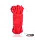 Cuerda Bondage de Algodón 5 m Roja