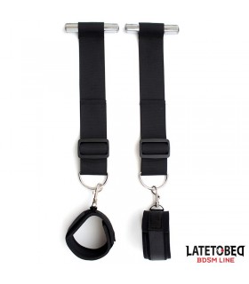 Restricciones para Puerta con Esposas Adjustables y Desmonta
