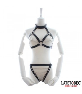 Set de Sujetador y Braguitas Bondage con Cadenas