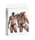 L4CE04 Slip Estilo Suspensorio con Encaje