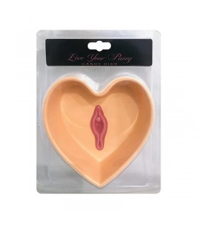 Bol para Dulces Forma de Vagina Love Your Pussy