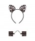Tigerlla Set Esposas y Diadema