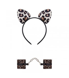 Tigerlla Set Esposas y Diadema
