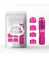 Mini Masajeador 3 Cabezales Rosa