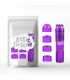 Mini Masajeador 3 Cabezales Purpura