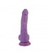 Dildo Dual Density Púrpura 8