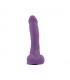Dildo Dual Density Púrpura 8