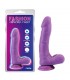 Dildo Dual Density Púrpura 8