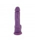 Dildo Dual Density Purple 8.2