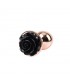 Plug Anal Dorado Evil Rose Anal Talla S