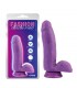 Dildo Dual Density Purpura 6.7