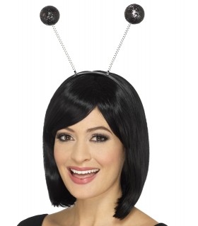 DIADEMA BOLAS NEGRAS